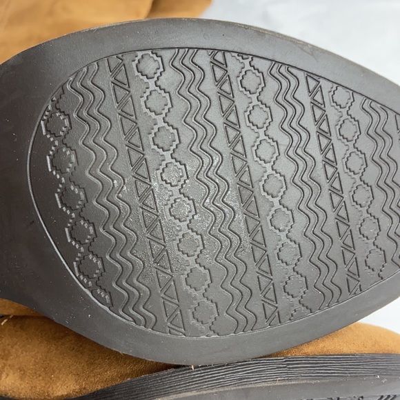 Mudd sz 9.5 vegan zip up knee-high boots like new - Picture 13 of 14